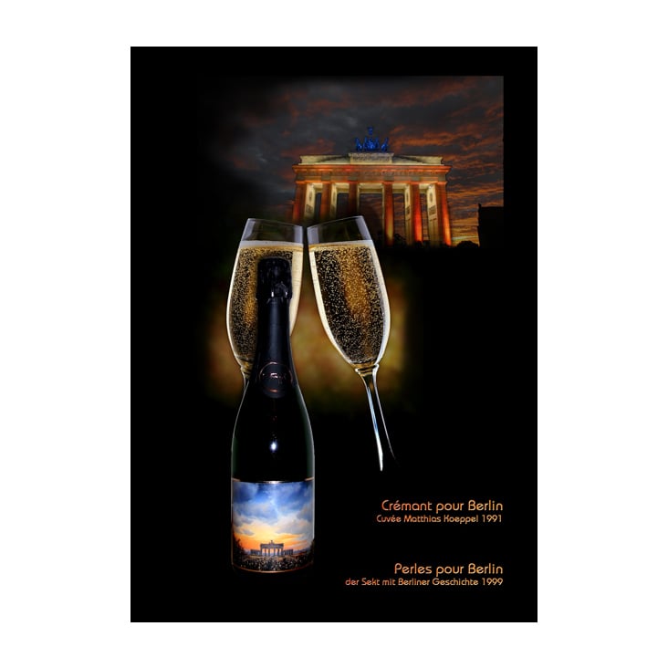 Crémant pour Berlin – Cover Pressemappe
