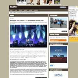 Keane Konzertbericht auf www.Universal-Music.de