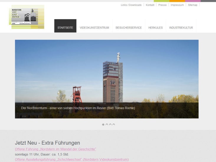 NORDSTERN VIDEO KUNST ZENTRUM –  Relaunch