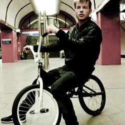 Shooting Chris Böhm (BMX Flatland Pro)