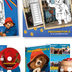 Paddington 2/Ci, Werbemittel, Print Produkte
