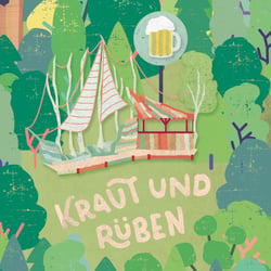 Detail der Karte fürs Wilde Möhre Festivals 2017