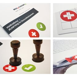 medcademy – Entwicklung Key Visuals, Gestaltung