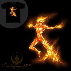 Feuer | Element Serie | Digital Painting