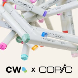 Copic Markers 3D Rendering