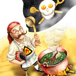 Konzert am Herd: Piet, der Piratenkoch