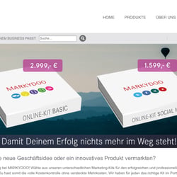 Onlineshop für Design-Dienstleistungen