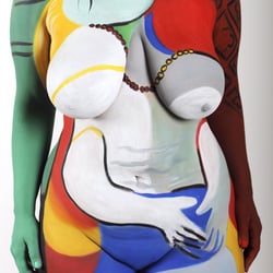 bodypainting.köeln picasso 02