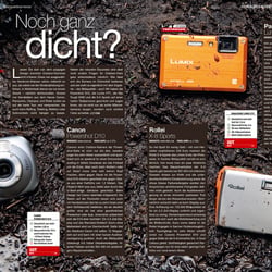 Outdoor-Kompaktkameras im Test