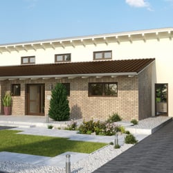 Visualisierung eines Einfamilienhauses by www.3d-artifex.de