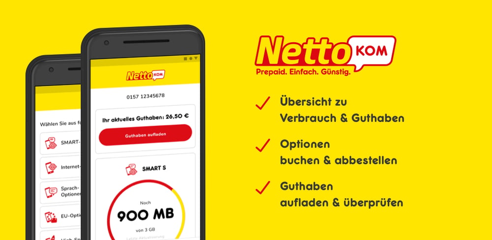 NettoKOM Prepaid App
