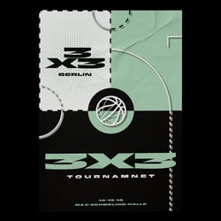 3×3 Streetball Identity – Poster