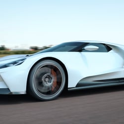 Ford GT 2017 weiss warm