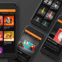 Food & Beverage on App