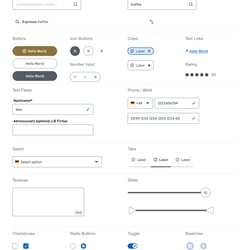 Figma-Designsystem 2024–2026: Komponentenbibliothek