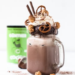 Produktfotografie für Becks Cocoa