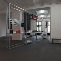 view exhibition space