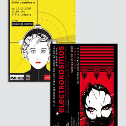 DJ BOTOX: Illustration und Flyergestaltung