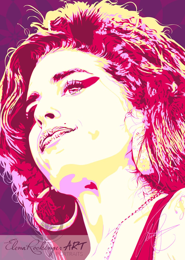Amy Winehouse | Vektorillustration