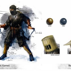 Kung Fu Superstar – Ninja concept art