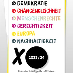 Postkartenmotiv Demokratie