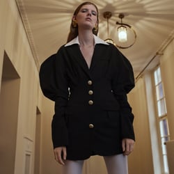 Model wearing Jacquemus