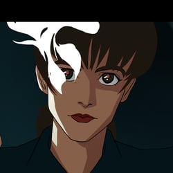 Rachel (Figur ich, Hintergrund Alex Zwerger)