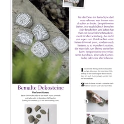 Editorial-Design, Gestaltung einer Einzelseite des Magazin HOCHZEIT