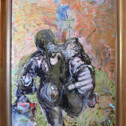 Categorical Imperative_90 × 70_acryl/öl a wood_2014