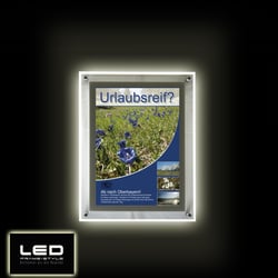 LED-Frame-Style mit Anzeigenbeispiel