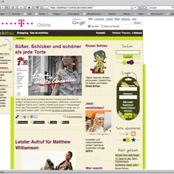 Webdesign Frauensite T-Online
