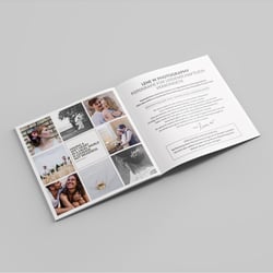 Flyer für Hochzeitsfotografin