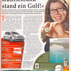 Als Krombacher Bams Reporter