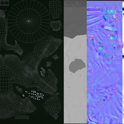UV map