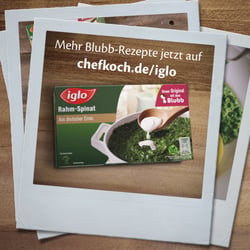 Iglo Rahmspinat „Topshot / Suesskartoffeln“