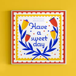 Have A Sweet Day // Poster Illustration