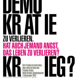 Demokratie …