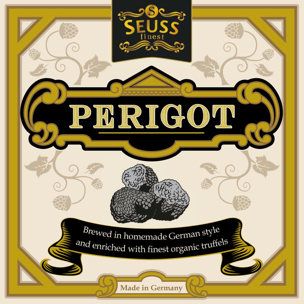 Perigot Black Label Etikett
