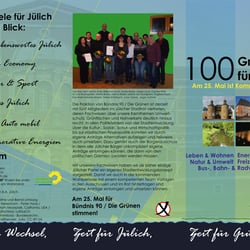 Faltblatt Kommunalwahl Außenseite