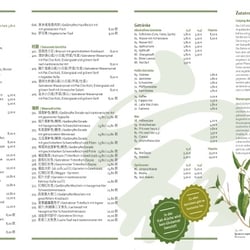 Speisekarte Kah Küche kantonesische Gerichte (auf deutsch/chinesisch) 2