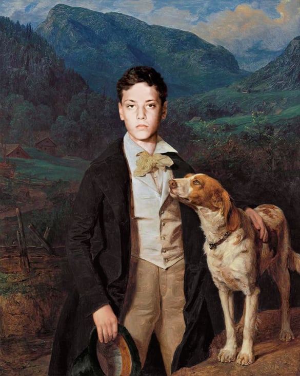 Virtuelles Reenactment – Selbstportrait mit 14