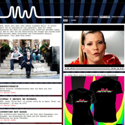 MIA. Webseite (custom cms)