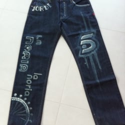 Tattoo auf Jeans