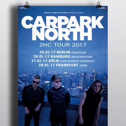 Plakatdesign „Carpark North“