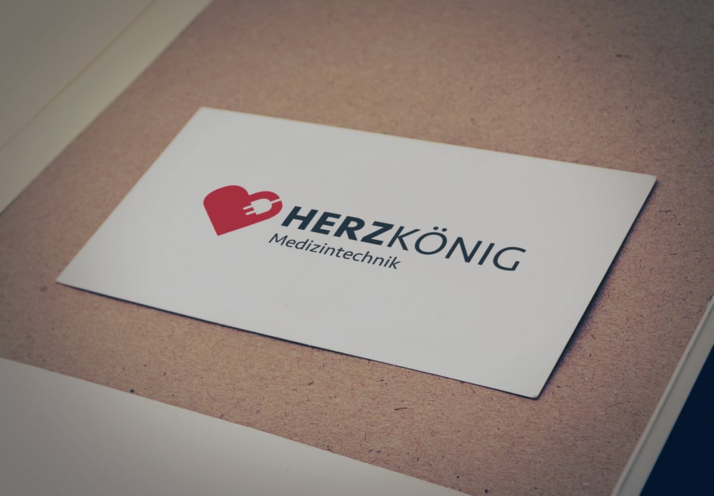 Corporate Design Herzkönig