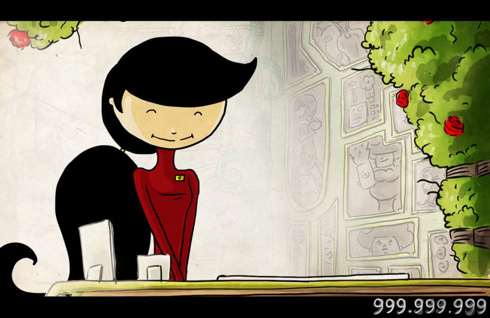 animated love story „999.999.999“