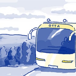 Mit dem Bus