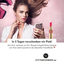Valntinstag-Aktion 14 x YSL-Lippenstift