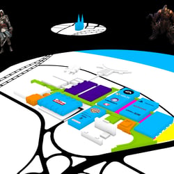 Gamescom 3D Modell für Mobile App