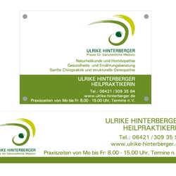 Firmenschilder